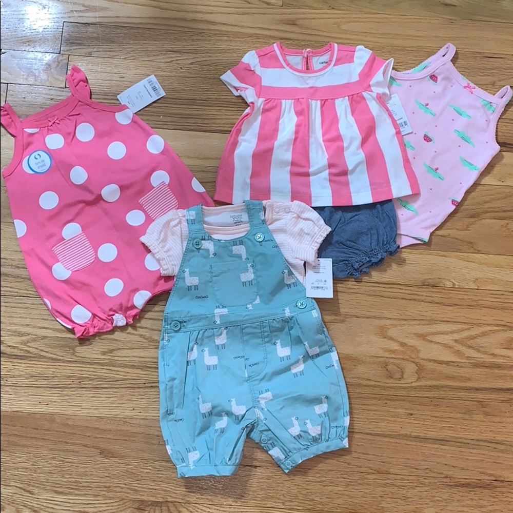 NWT 6months baby girl summer outfits